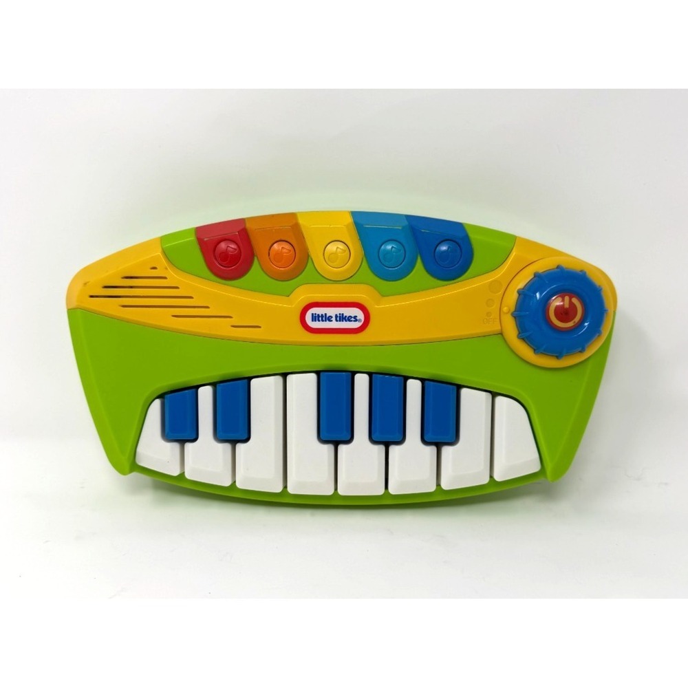 Little Tikes Pop Tunes Keyboard Piano Lights Sounds Songs Musical Instrument Toy